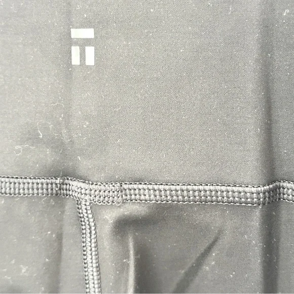 Tommy John Go Anywhere Leggings Black Pocket High-Rise Compression Size L - Picture 7 of 14